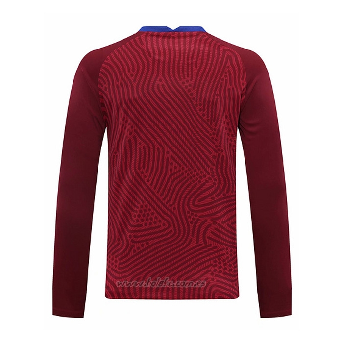 Camiseta Inter Milan Portero Manga Larga 2020-2021 Rojo